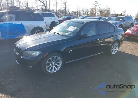 2011 BMW 328I xDrive из США, поврежденный, VIN WBAPK5C59BA657287